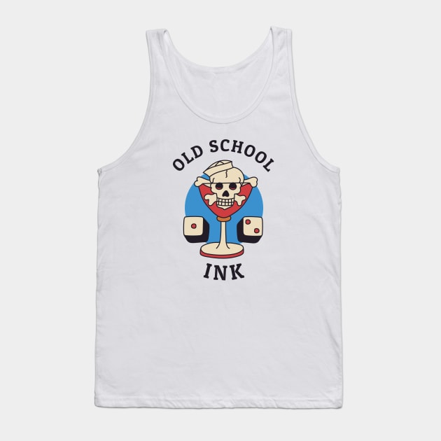 OSI_SkullDrink Tank Top by Neyc Design